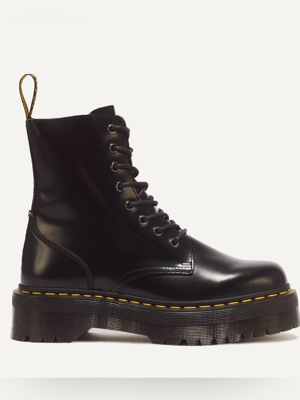 Dr. Martens Jadon Boot Smooth Leather Platforms Sz 7